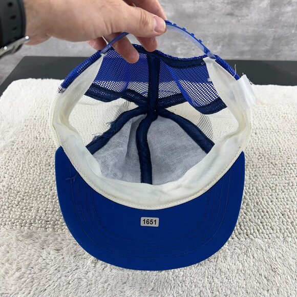 80S VINTAGE FORD MESH SNAPBACK TRUCKER HAT OSFA PATCH CAP EMBROIDERED - Picture 6 of 6